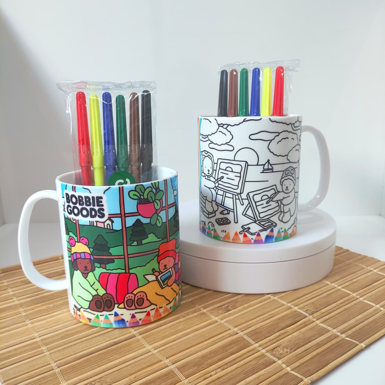Caneca infantil para colorir personalizada em Sarandi-PR